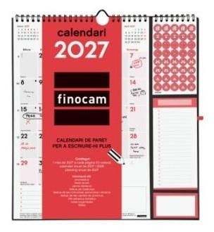 CALENDARI 2027 FINOCAM PARET ESCRIURE PLUS | 8422952420385 | 782130027 | Llibreria La Gralla | Llibreria online de Granollers