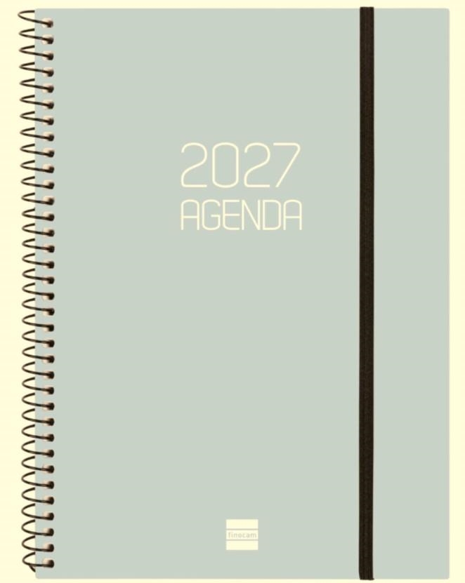 AGENDA 2027 FINOCAM OPAQUE E10 SVH COLORS | 8422952429265 | 742801527/742802527/742801027/742802027/742806027/742807427 | Llibreria La Gralla | Llibreria online de Granollers