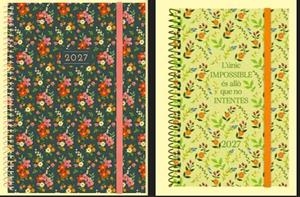 AGENDA 2027 FINOCAM DESIGN COL E10 DP ESTAMPATS | 8422952425526 | 742352527/742353027 | Llibreria La Gralla | Librería online de Granollers