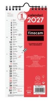 CALENDARI 2027 FINOCAM S PARET LLARG ESCRIURE | 8422952424208 | 782070027 | Llibreria La Gralla | Llibreria online de Granollers