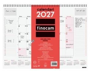 CALENDARI 2027 FINOCAM VADE SOBRETAULA ESPIRAL MV | 8422952421009 | 781320027 | Llibreria La Gralla | Llibreria online de Granollers