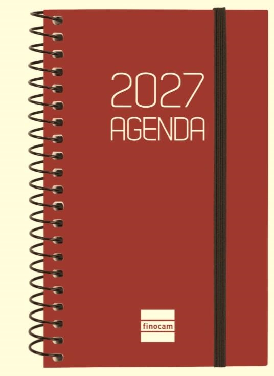 AGENDA 2027 FINOCAM OPAQUE E3 SVH COLORS | 8422952427667 | 742727427/742721027/742726027 | Llibreria La Gralla | Llibreria online de Granollers