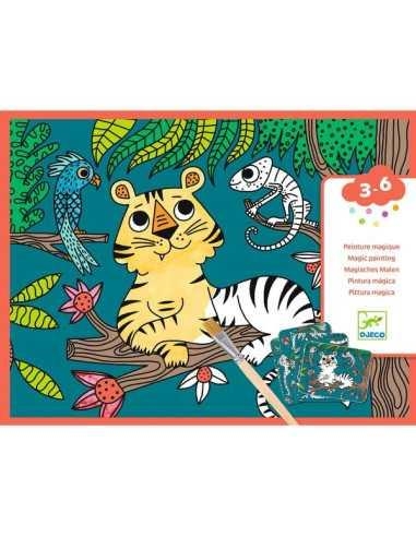 PINTURA MAGICA PER REVELAR LA JUNGLA | 3070900000964 | VVAA | Llibreria La Gralla | Librería online de Granollers