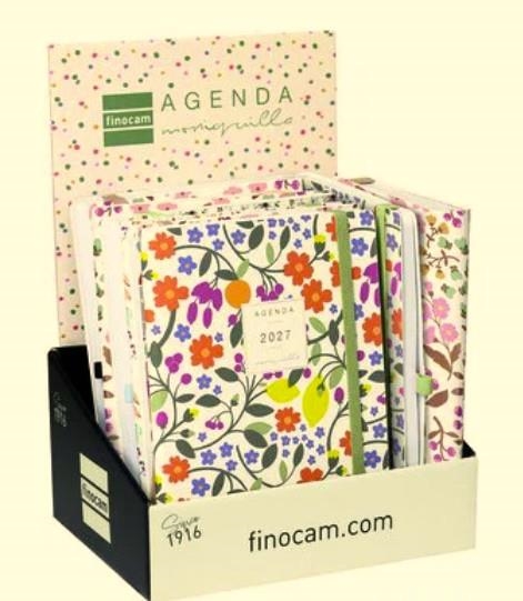 AGENDA 2027 FINOCAM MONIQUILLA E10 SVH ESTAMPATS | 8422952423669 | 770120327/770120427 | Llibreria La Gralla | Librería online de Granollers