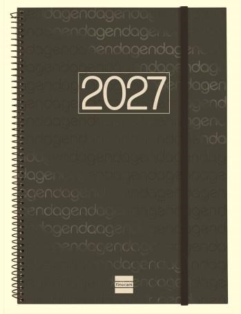 AGENDA 2027 FINOCAM YEAR E40 SVV NEGRE | 8422952426226 | 742056027 | Llibreria La Gralla | Llibreria online de Granollers