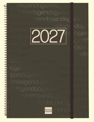 AGENDA 2027 FINOCAM YEAR E40 DP NEGRE | 8422952426189 | 741156027 | Llibreria La Gralla | Llibreria online de Granollers