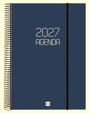 AGENDA 2027 FINOCAM OPAQUE E40 DP COLORS | 8422952426851 | 742951027/742956027 | Llibreria La Gralla | Llibreria online de Granollers