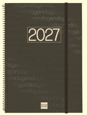 AGENDA 2027 FINOCAM YEAR E40 SVH NEGRE | 8422952426264 | 74151 | Llibreria La Gralla | Llibreria online de Granollers