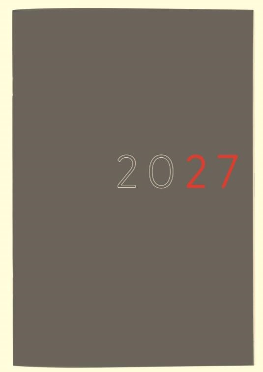 PLANIFICADOR 2027 FINOCAM MV Y11 GRIS | 8422952420514 | 625535027 | Llibreria La Gralla | Librería online de Granollers