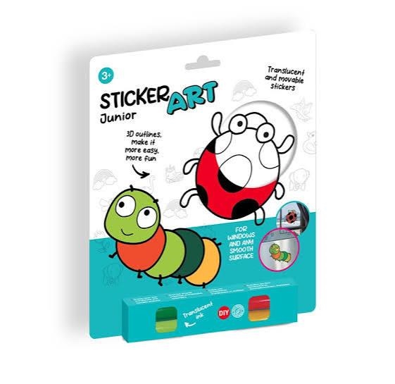 STICKER ART JUNIOR | 8412906101064 | VVA | Llibreria La Gralla | Llibreria online de Granollers