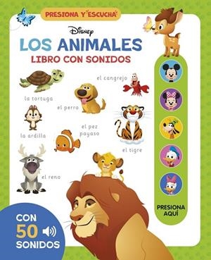 DISNEY. LIBRO CON SONIDOS. ANIMALES | 9791387526870 | DISNEY, DISNEY | Llibreria La Gralla | Llibreria online de Granollers