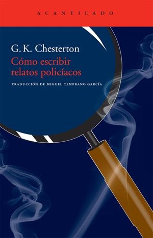 CÓMO ESCRIBIR RELATOS POLICÍACOS | 9788415277125 | CHESTERTON, G.K. | Llibreria La Gralla | Librería online de Granollers