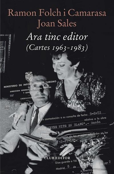 ARA TINC EDITOR | 9788473295253 | FOLCH I CAMARASA, RAMON / SALES JOAN | Llibreria La Gralla | Llibreria online de Granollers