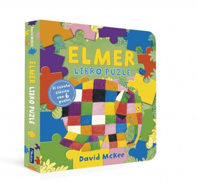 ELMER. LIBRO JUGUETE - ELMER. EL LIBRO PUZLE | 9788448874124 | MCKEE, DAVID | Llibreria La Gralla | Llibreria online de Granollers