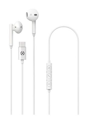 AURICULARS CELLY CABLE USB-C | 8021735200895 | UP1100TYPECWH | Llibreria La Gralla | Librería online de Granollers