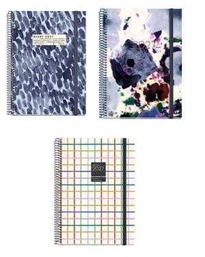 AGENDA 2027 MIQUELRIUS ESPIRAL PLUS TD DP ESTAMPATS | 8422593252758 | MR252-66-70-75 | Llibreria La Gralla | Llibreria online de Granollers