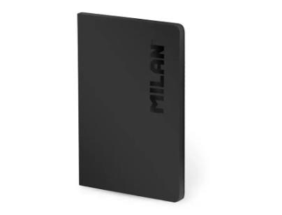 LLIBRETA A6 MILAN SHADOW LLISA 48F NEGRA | 8411574118381 | 57261C48DWK | Llibreria La Gralla | Llibreria online de Granollers