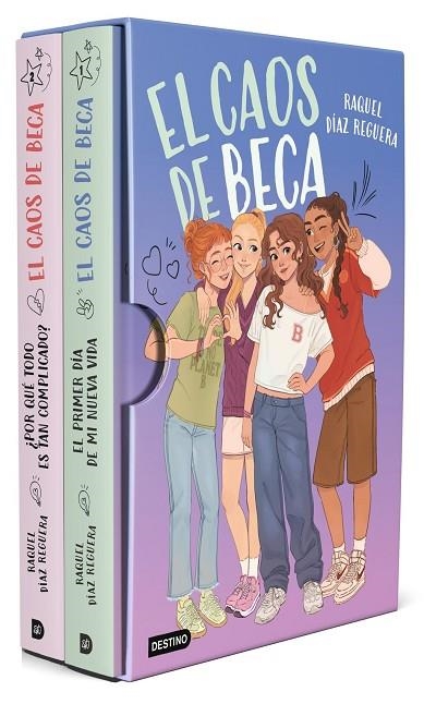 ESTUCHE EL CAOS DE BECA 1-2 | 9788408327264 | DIAZ REGUERA, RAQUEL | Llibreria La Gralla | Llibreria online de Granollers