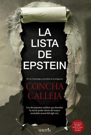 LISTA DE EPSTEIN, LA | 9791388444104 | CALLEJA, CONCHA | Llibreria La Gralla | Llibreria online de Granollers