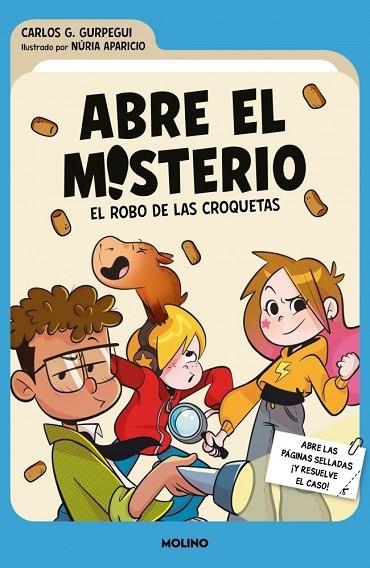 ROBO DE LAS CROQUETAS, EL  ABRE EL MISTERIO 1 - EL | 9788427256644 | G. GURPEGUI, CARLOS | Llibreria La Gralla | Llibreria online de Granollers