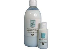 MEDIUM ACRILIC BRILLANT VALLEJO 500 ML | 8429551284752 | VAL28475 | Llibreria La Gralla | Llibreria online de Granollers