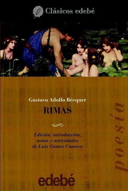 RIMAS (CLÁSICOS EDEBÉ) | 9788423686568 | BÉCQUER, GUSTAVO ADOLFO | Llibreria La Gralla | Llibreria online de Granollers