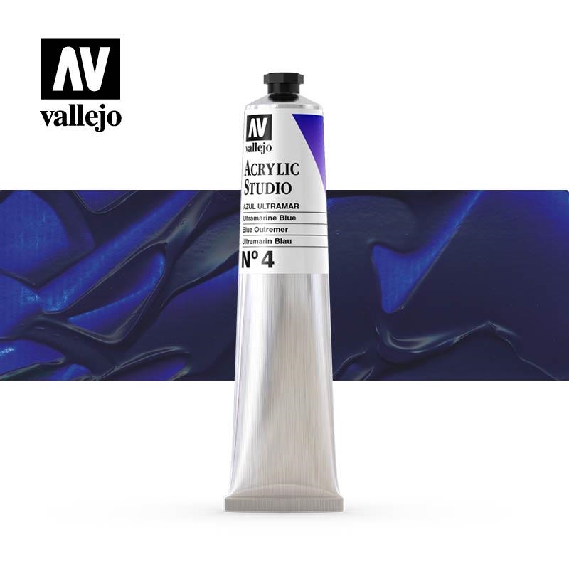ACRÍLIC STUDIO VALLEJO 58ML 4- BLAU ULTRAMAR | 8429551210041 | VAL21004 | Llibreria La Gralla | Llibreria online de Granollers