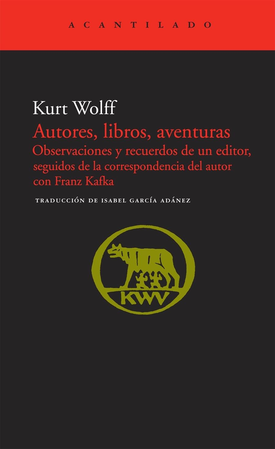 AUTORES, LIBROS, AVENTURAS | 9788492649365 | WOLFF, KURT | Llibreria La Gralla | Librería online de Granollers