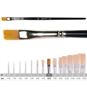 PINZELL PLA SINTÈTIC 8 MÀNEC CURT | 8432764004994 | Llibreria La Gralla | Llibreria online de Granollers
