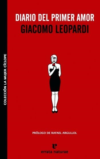 DIARIO DEL PRIMER AMOR | 9788493637491 | LEOPARDI, GIACOMO | Llibreria La Gralla | Llibreria online de Granollers