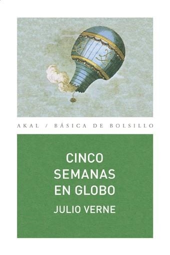 CINCO SEMANAS EN GLOBO (BASICA DE BOLSILLO, 143) | 9788446028185 | VERNE, JULIO | Llibreria La Gralla | Librería online de Granollers