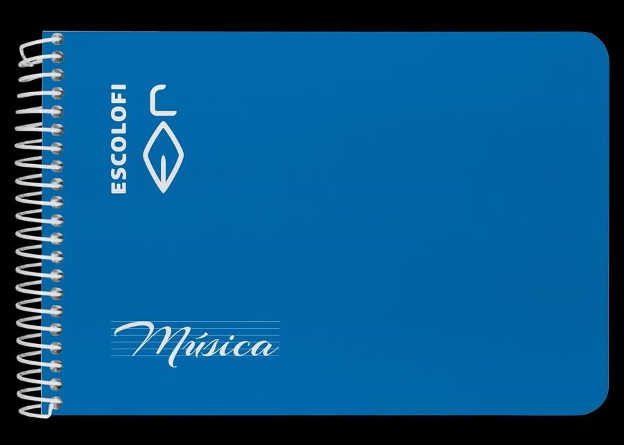 LLIBRETA MUSICA 1/4 APAISAT 6 PENT 3MM | 8427195070304 | ESC1479950 | Llibreria La Gralla | Librería online de Granollers