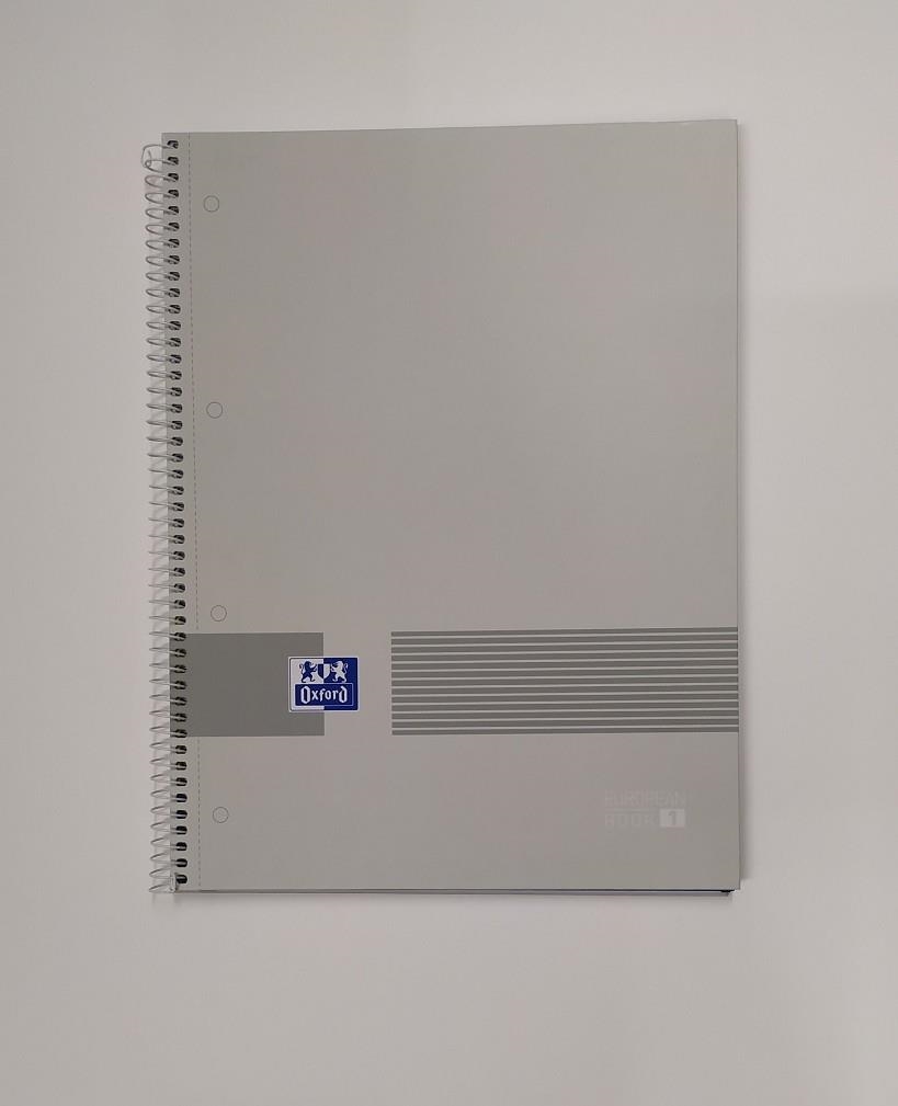 LLIBRETA OXFORD&YOU 1 A4 GRIS | 8412771039226 | 400149496 | Llibreria La Gralla | Librería online de Granollers