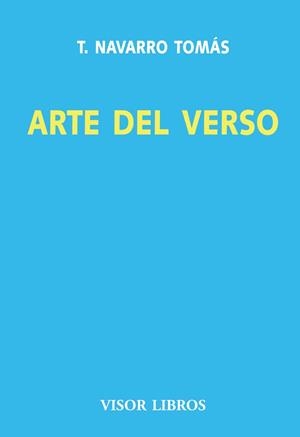 ARTE DEL VERSO | 9788475229072 | NAVARRO TOMAS, T. | Llibreria La Gralla | Llibreria online de Granollers