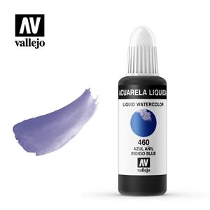 AQUAREL. LÍQUIDA VALLEJO 32ML 460-BLAU AÑIL | VAL334600 | 334600 | Llibreria La Gralla | Librería online de Granollers