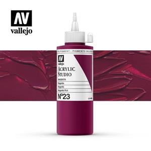 ACRILIC STUDIO VALLEJO 200ML 23-MAGENTA | VAL220232 | 220232 | Llibreria La Gralla | Librería online de Granollers