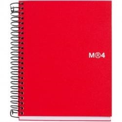 LLIBRETA NBOOK 4 A6 QUADRICULA PLASTIC | MQR2548 | Llibreria La Gralla | Librería online de Granollers