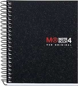 LLIBRETA A7 MIQUELRIUS QUADRICULA NOTEBOOK 4 NEGRE | MQR2553 | 2553 | Llibreria La Gralla | Librería online de Granollers