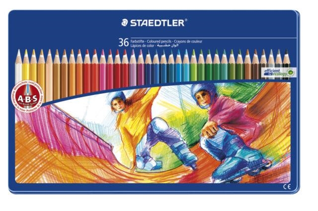 COLORS 36 UN STAEDTLER CAIXA METAL | STD145SPM36 | Llibreria La Gralla | Llibreria online de Granollers